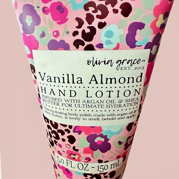 EUC! OLIVIA GRACE VANILLA ALMOND LOTION SET - Picture 3 of 3